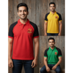 School Uniform Collar T-shirt In House Colour