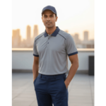 Techno/Sap  Matty Collar T-Shirt, Customized Degain