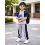 School Uniform Kids T-shirt & Lower Set